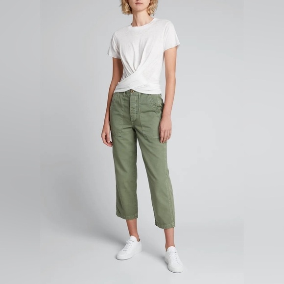 NSF. Rare style. ‘Frances’ crossover back tie top. Soft white. Size medium